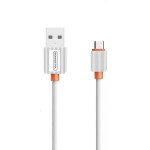 Kabel USB - Typ-C 2A 20W 1m Quick Chahrege Somostel QC3.0 Powerline Biały 1 szt