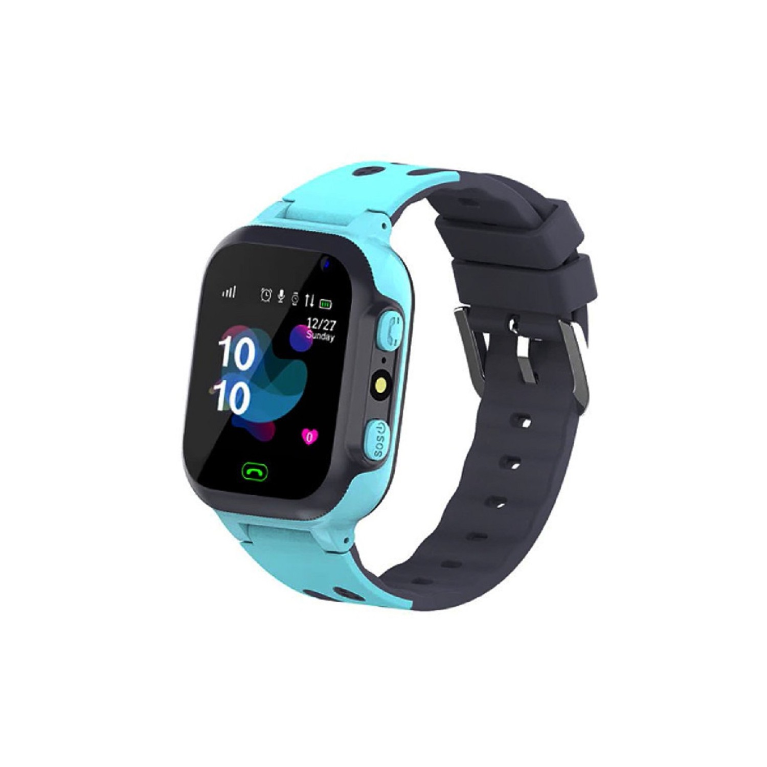 Denmen Zegarek smartwatch DK01 dla dziecikids gps tracking Niebieski DK01