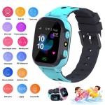 Denmen Zegarek smartwatch DK01 dla dziecikids gps tracking Niebieski DK01