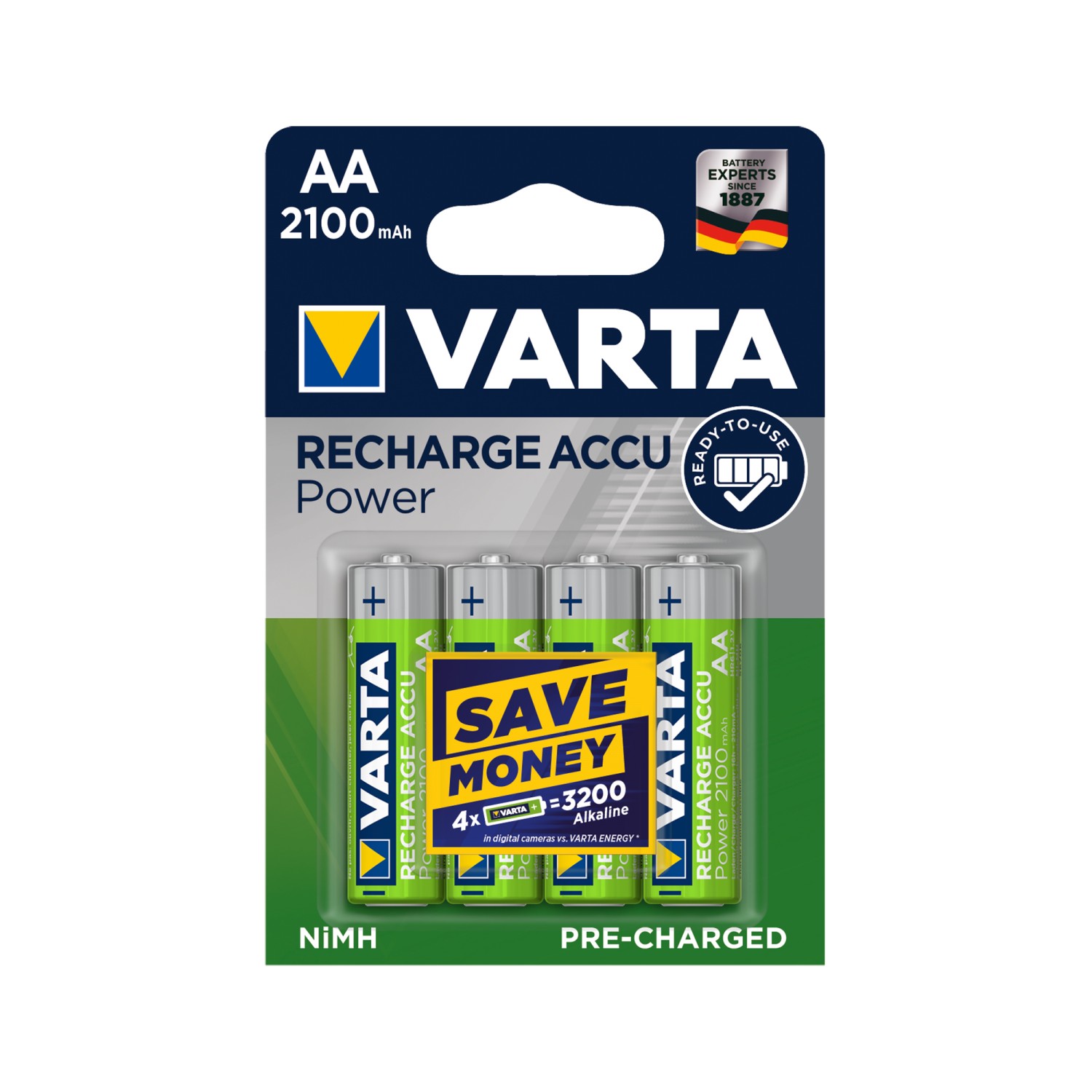 Akumulator VARTA AA 2100mAh...