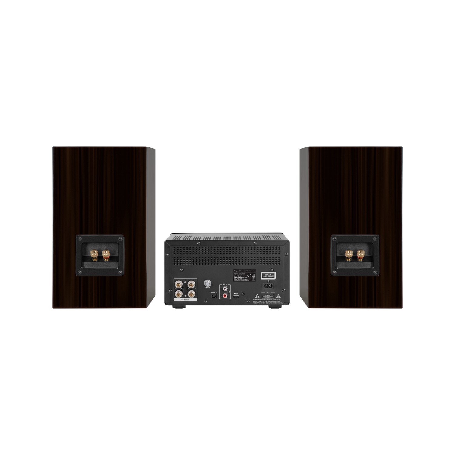 Wieża HiFi Kruger&Matz KM1995 (Wzmacniacz klasy A, CD, USB,  Bluetooth, radio cyfrowe DAB+, FM)