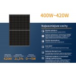 Moduł fotowoltaiczny panel PV 415Wp Das Solar mono-Si