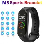 Smart Band M5s zegarek opaska sportowa czarna