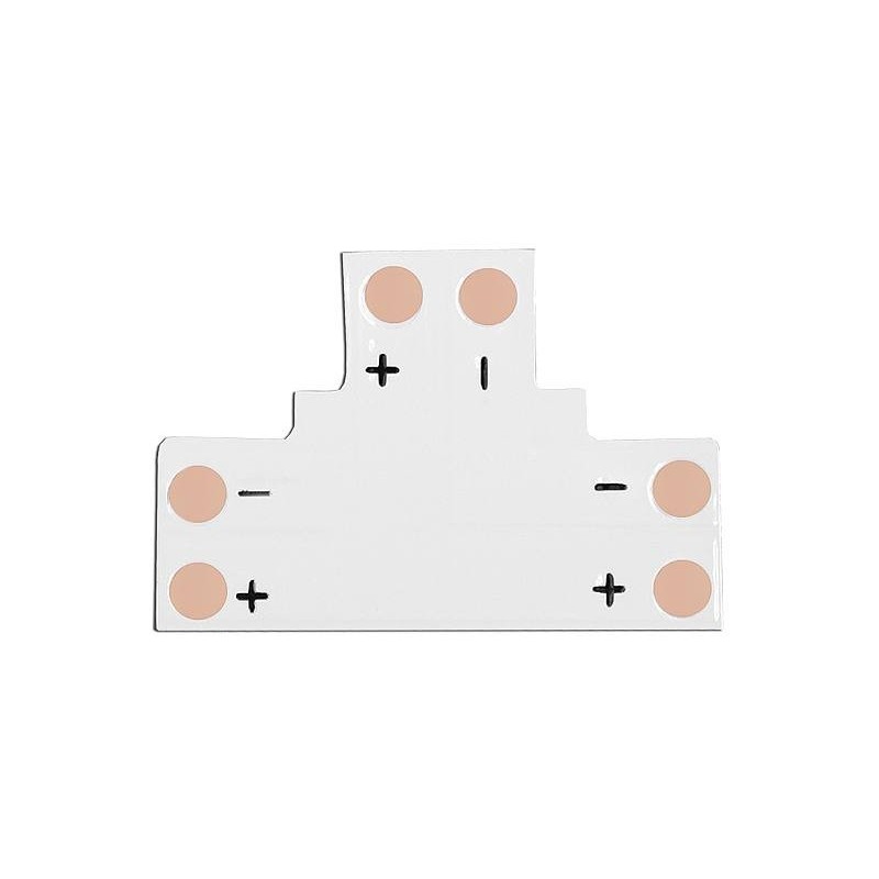 Złącze (konektor) taśmy LED PCB typu "T" 10mm, 2pin