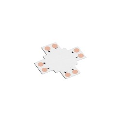 Złącze (konektor) taśmy LED PCB typu "+" 10mm, 2pin