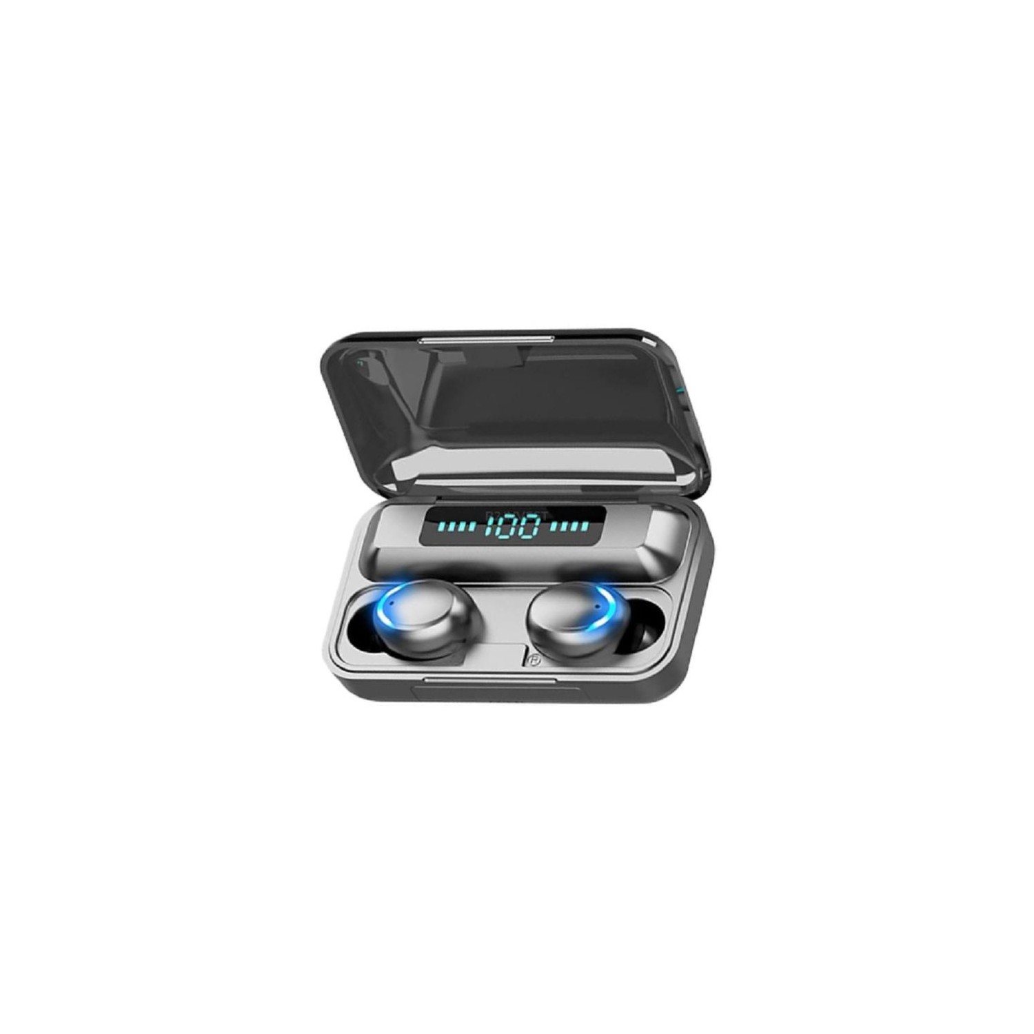 Słuchawki bluetooth F9+ czarne bezprzewodowe