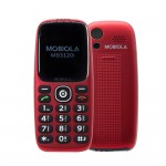 TELEFON GSM MOBIOLA DLA SENIORA MB3120i  2G CZERWONY