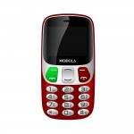 TELEFON GSM MOBIOLA  MB800 CZERWONY 2G TELEFON DLA SENIORA