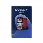 TELEFON GSM MOBIOLA  MB800 CZERWONY 2G TELEFON DLA SENIORA