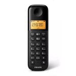 TELEFON BEZPRZEWODOWY PHILIPS ZE STACJĄ ŁADUJĄCĄ CZARNY D1602B/53