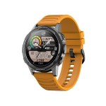 ZEGAREK SPORTOWY SMARTWATCH SENBONO X28 ŻÓŁTY Full HD 360x360, POMIAR SpO2, METALOWA KOPERTA