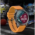 ZEGAREK SPORTOWY SMARTWATCH SENBONO X28 ŻÓŁTY Full HD 360x360, POMIAR SpO2, METALOWA KOPERTA