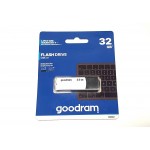 Pendrive GOODRAM UCO2 2.0 32GB czarno biały biała zawieszka czarny korpus