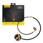 SŁUCHAWKA  BLUETOOTH FINEBLUE DIAMOND DOUSZNE  FL-C7 CZARNE/ZŁOTE KANAŁOWE