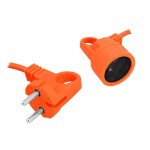 Przedłużacz ogrodowy dwużyłowy 2x1mm 30M