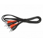 Kabel 2x wtyk - 2x gniazdo RCA 3m LX8077A 3M