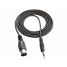 Kabel Din-jack 3.5mm 1.2m LX8048S 1.2