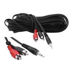 Kabel 2 x RCA - Jack 3.5 mm...