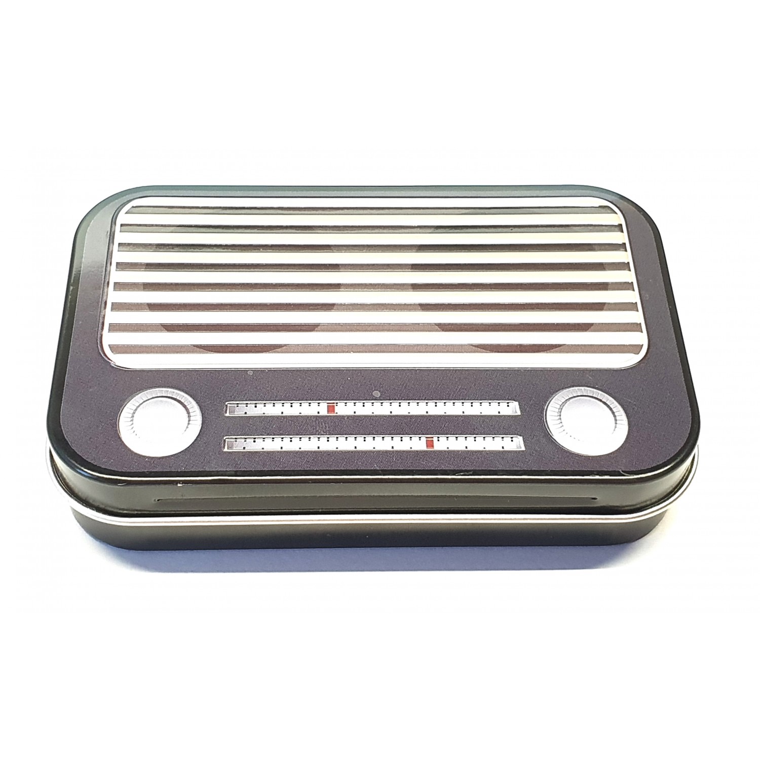 Pudełko metalowe etui na kluczyki retro radio 91587003491000000075