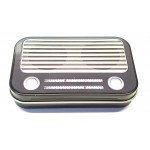 Pudełko metalowe etui na kluczyki retro radio 91587003491000000075