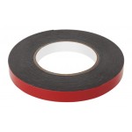 Taśma piankowa dwustronna REBEL (1 mm x 15 mm x 10 m) czarna