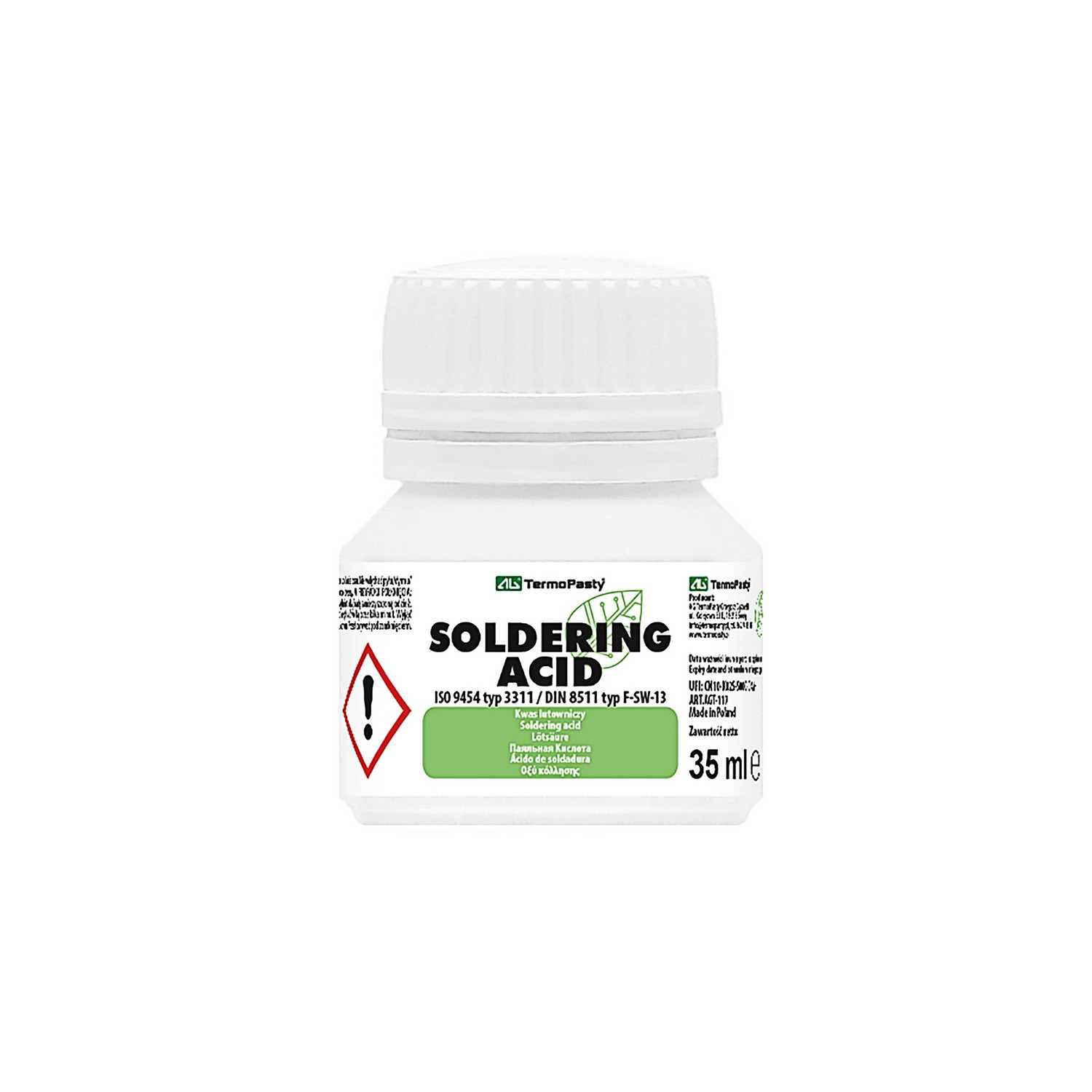 Kwas lutowniczy 35ml AG...