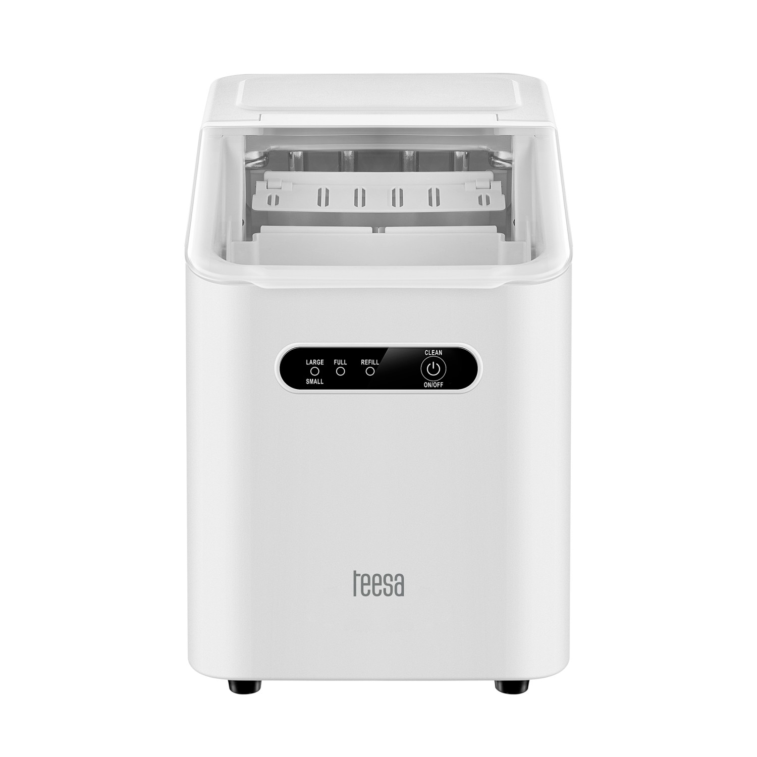Kostkarka do lodu TEESA EASY ICE 11kg lodu 1L 110W dwa rozmiary kostek autoczyszczenie