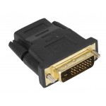 Złącze adapter wtyk DVI (24+1) dual link - gniazdo HDMI