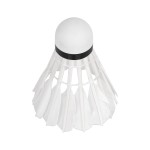 Lotki piórowe do badmintona  z pierza gęsiego, tuba 6szt, REBEL ACTIVE