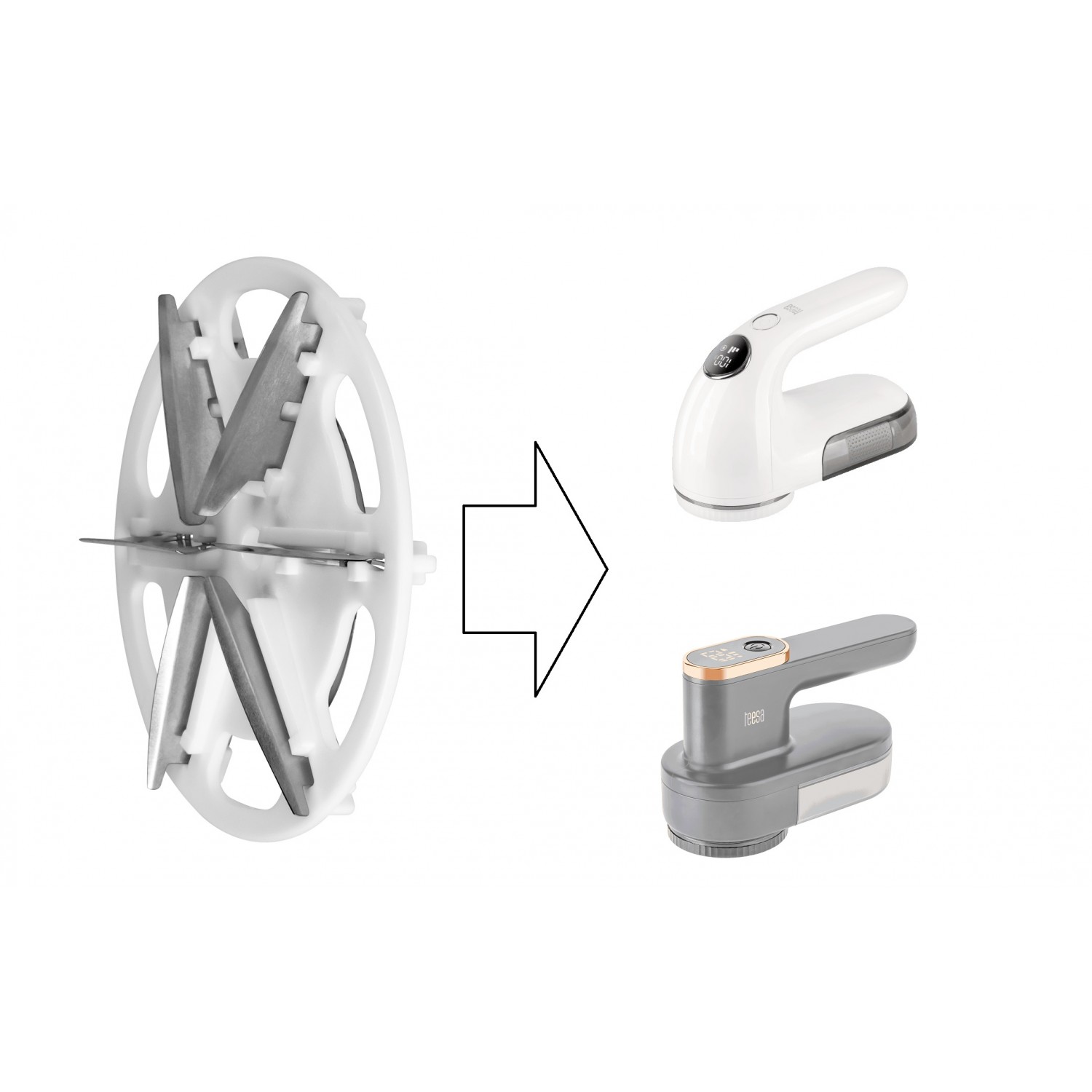 Ostrza do golarki do ubrań TEESA LR30 oraz LR40 TSA0213 TSA0214