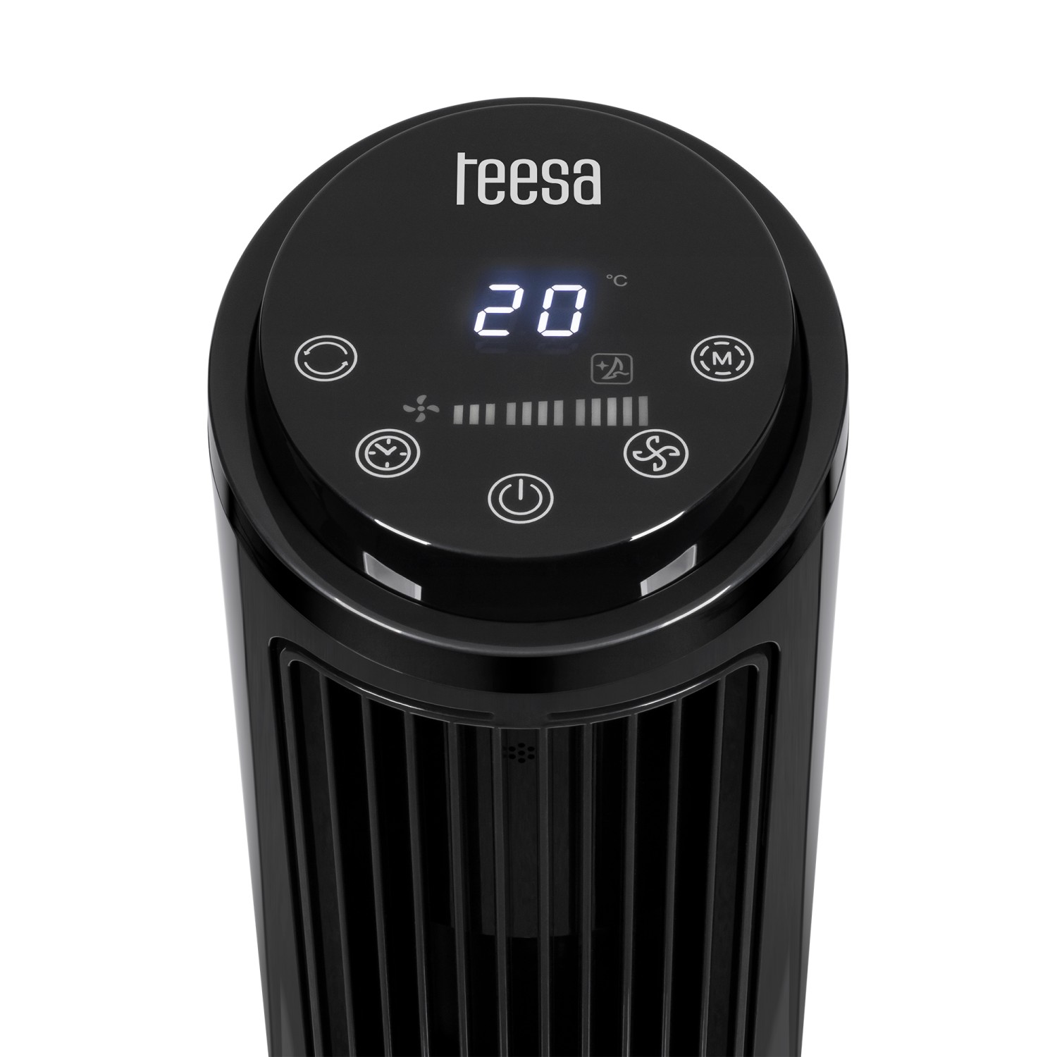 Wentylator kolumnowy 74cm - czarny