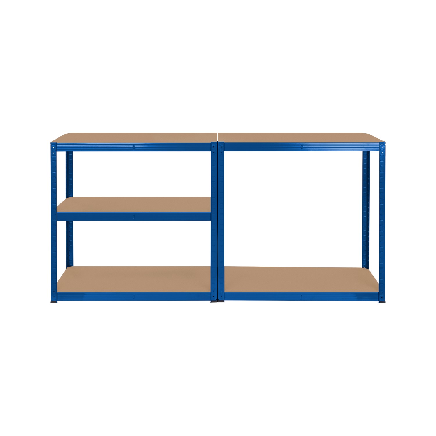 Regał metalowy magazynowy 180x90x40 niebieski  Rebel