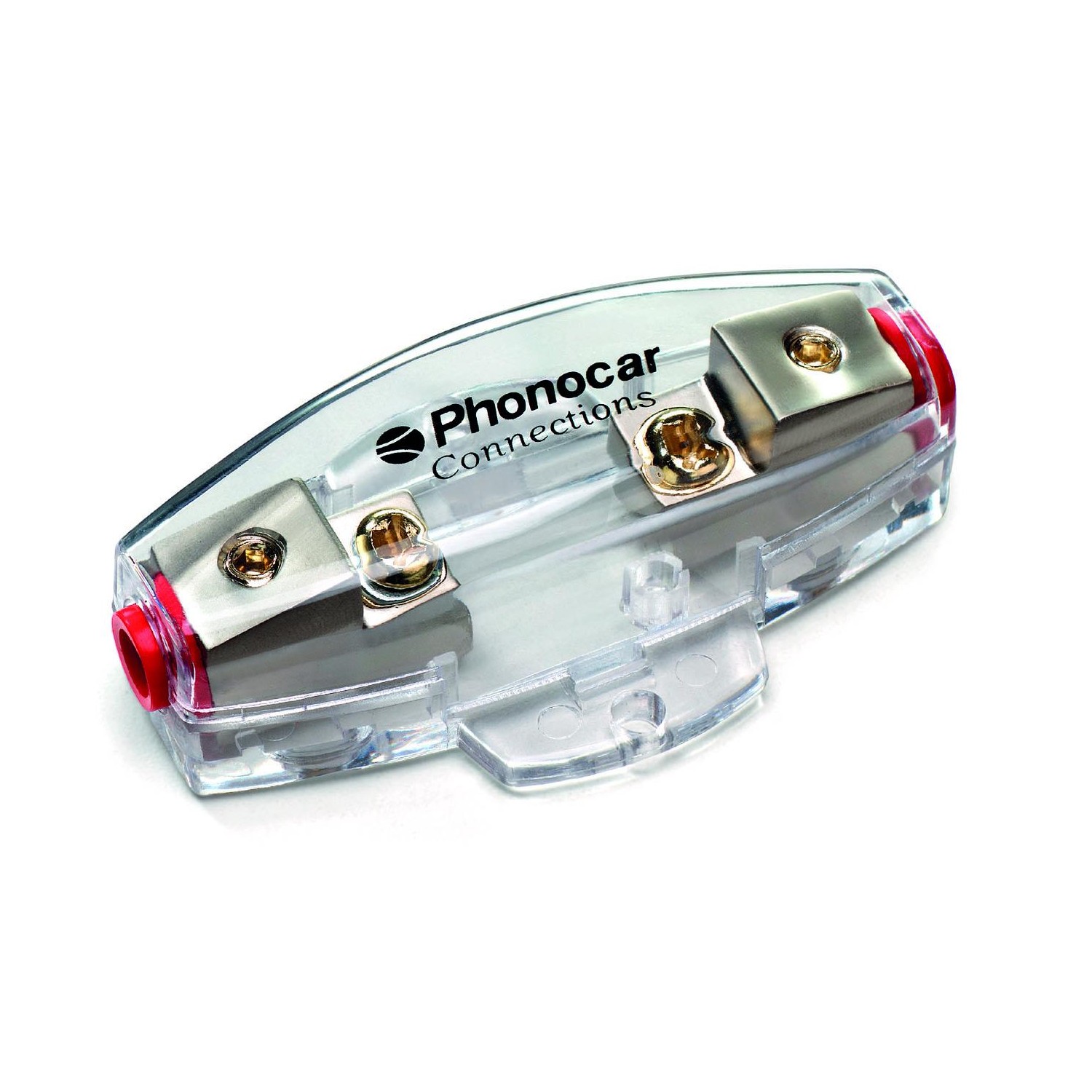 OPRAWA BEZPIECZNIKA 1x (AFC/MINI-ANL)-NICKEL "PHONOCAR" 4496