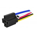 Gniazdo Przekaźnika 4120 na kablu z diodą