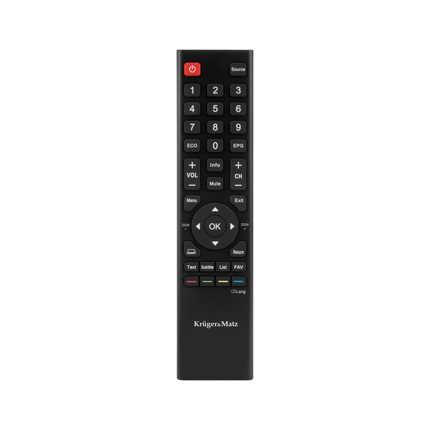 Telewizor Kruger&Matz 24" HD DVB-T2 H.265 HEVC   230/12V