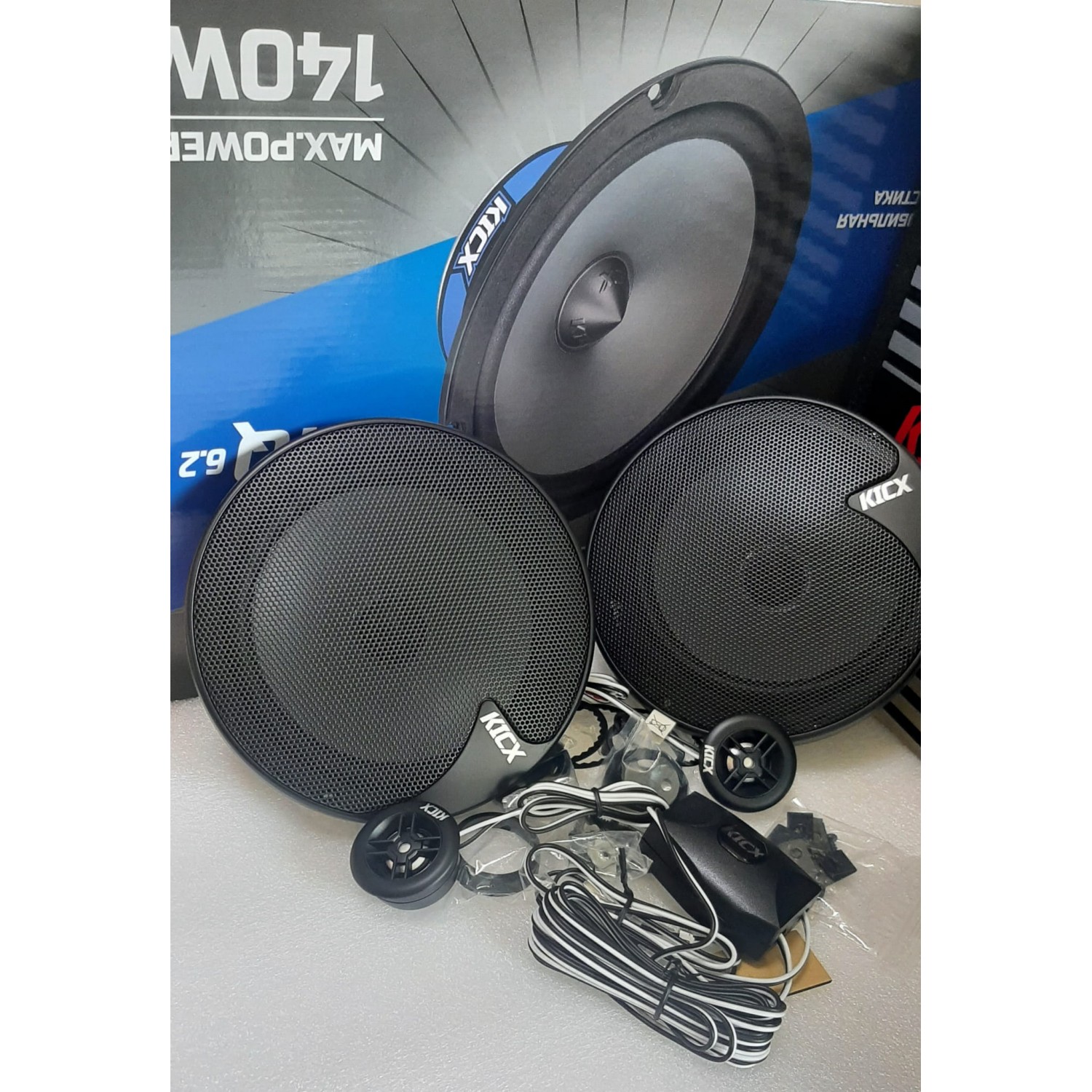 Głośniki KICX STQ 6.2 165mm 70 W RMS