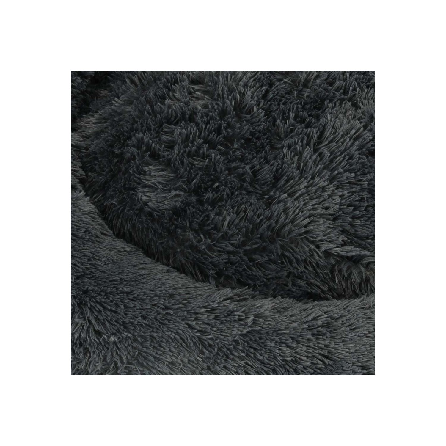 Legowisko dla psa kota posłanie kojec 100cm ciemny szary