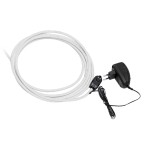 Antena TV pokojowa/zew. Mini-Yagi ze wzmacniaczem i przewodem 5m  Barczak