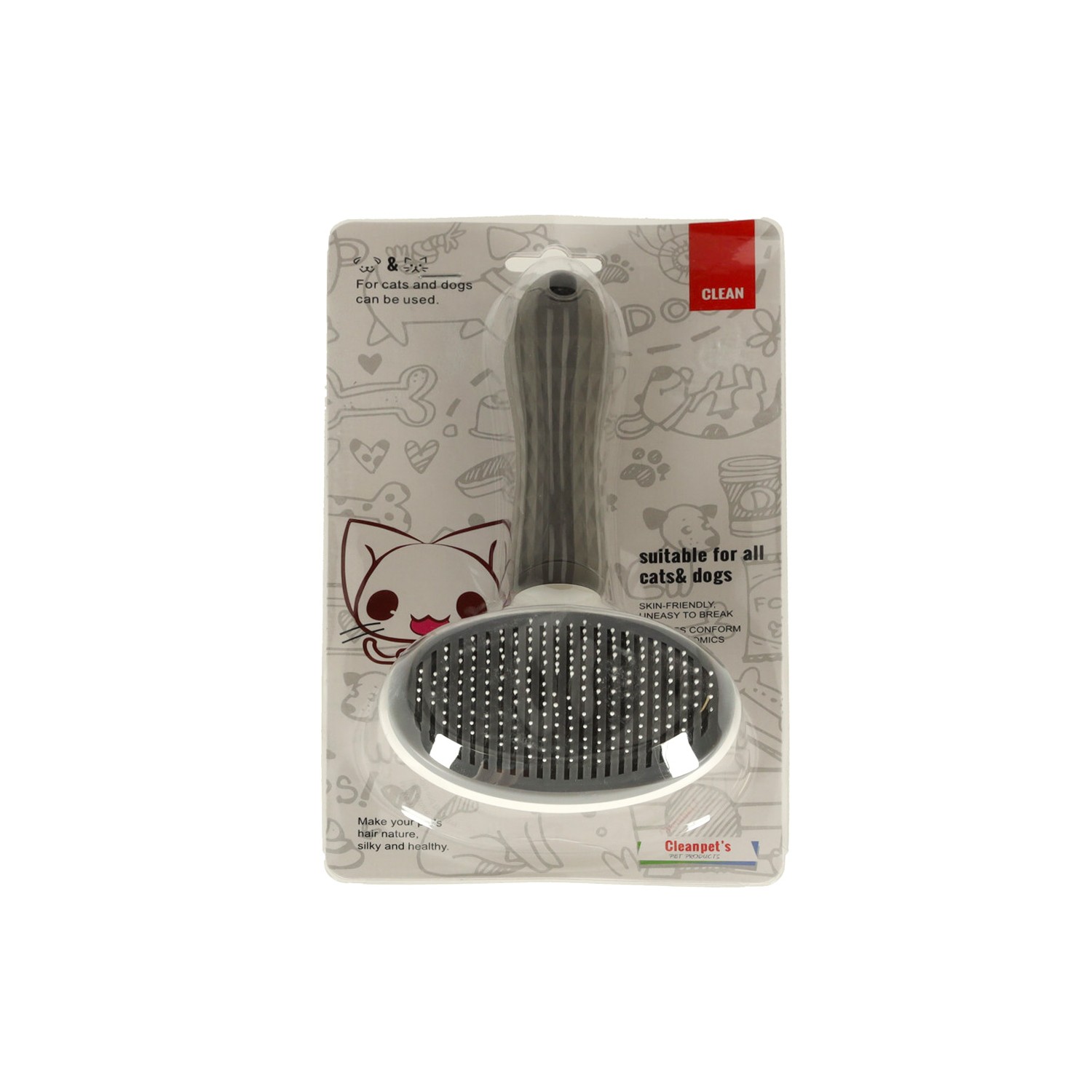 Szczotka samoczyszcząca do sierści psa kota