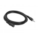 Przedłużacz słuchawkowy wtyk 3.5-10m prosty