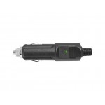 Wtyk zapalniczki LX8136 z diodą LED zielona / czerwoną