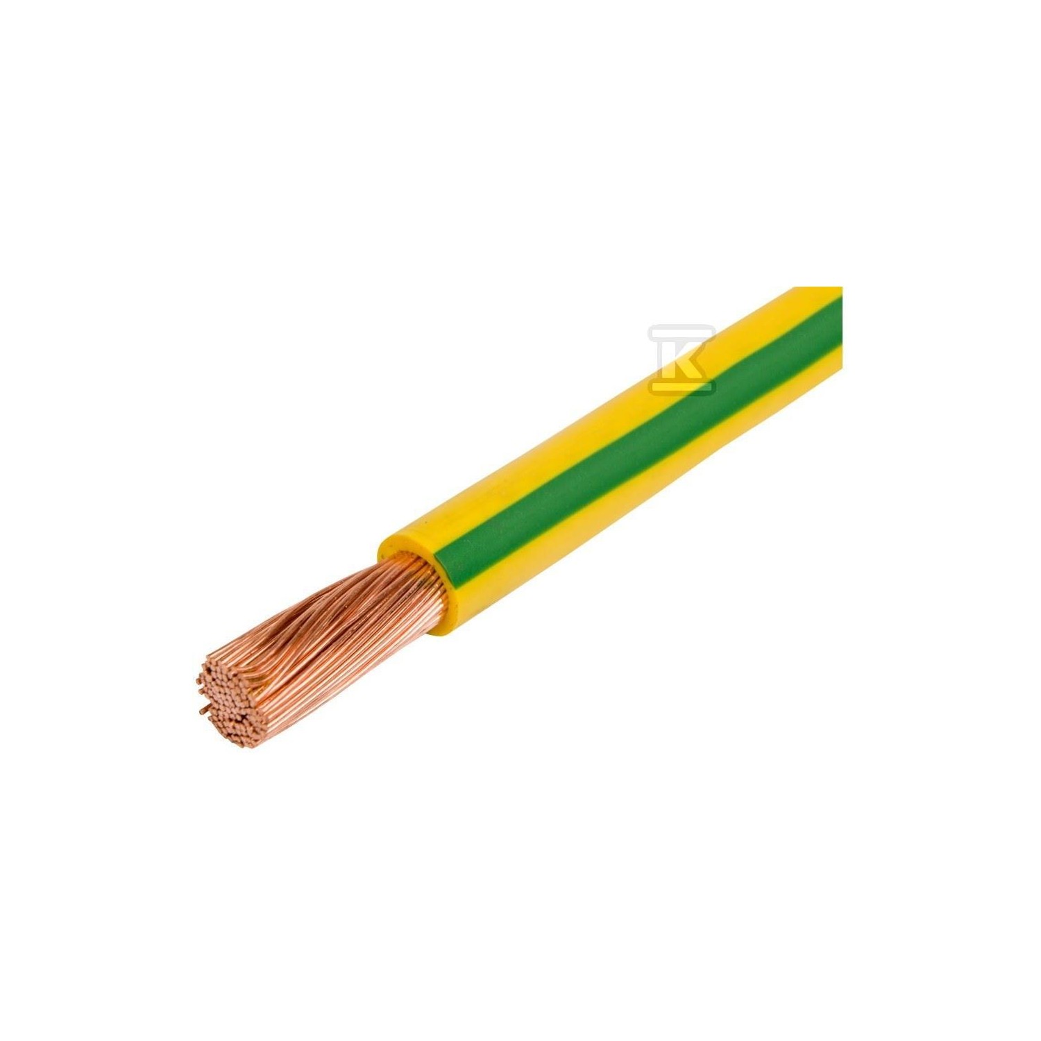 Przewód instalacyjny H07V-K (LGY) 1x16 żółto-zielony bęben G-106045