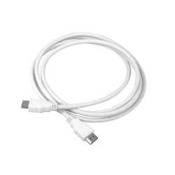 Kabel HDMI-HDMI 1,5m, CU, HQ, biały