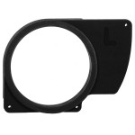 Dystanse głośnikowe BASSER DMbmw07 MDF BMW 3 e46 Coupe 165mm