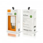 Ładowarka sieciowa dual USB + kabel Typu C 2400 mA VIDVIE