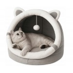 Domek Legowisko dla Kota Psa Budka Kojec z Uszami Poduszka 31*27*27 cm