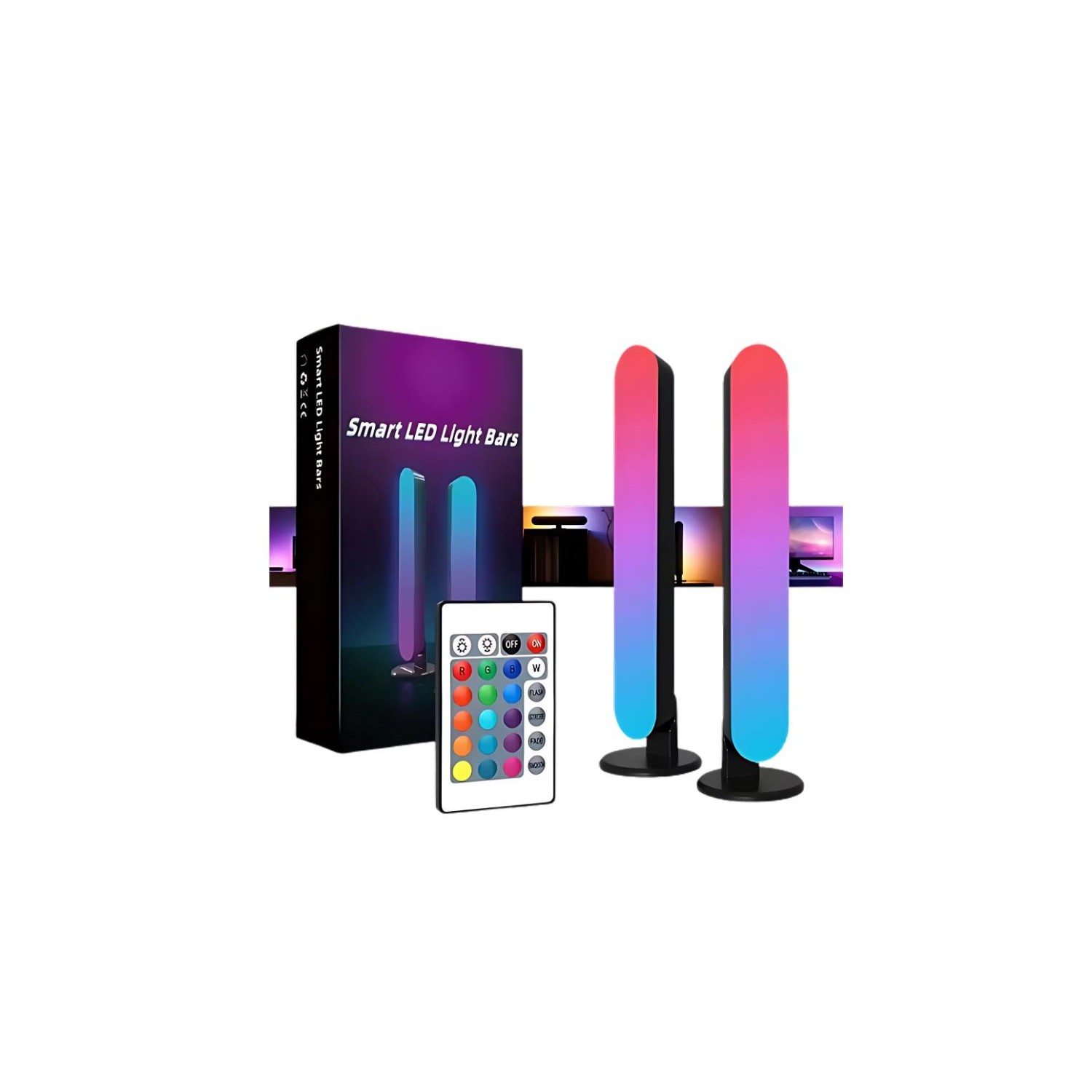 Inteligentne listwy świetlne LED ozdobne