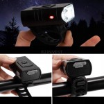 Lampa rowerowa przednia 1600lm + tylna BARDZO MOCNA!!!