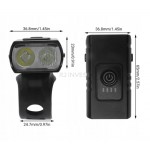 Lampa rowerowa przednia 1600lm + tylna BARDZO MOCNA!!!