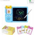 CZYTNIK KART DO NAUKI ANGIELSKIEGO 112 KART 224 SŁOWA + TABLET DO RYSOWANIA